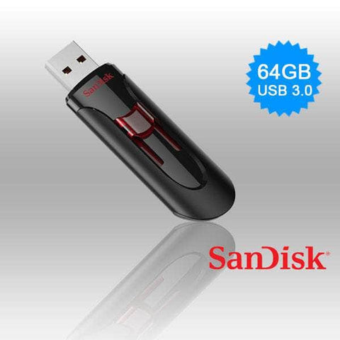 Sdcz600-064G 64Gb Cz600 Cruzer Glide Usb 3.0 Version