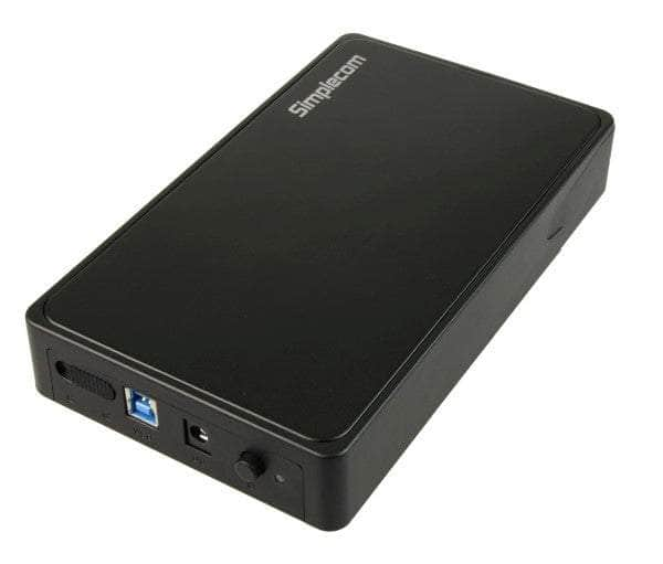 Se325 Tool Free 3.5" Sata Hdd To Usb 3.0 Hard Drive Enclosure Black