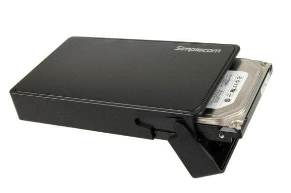 Se325 Tool Free 3.5" Sata Hdd To Usb 3.0 Hard Drive Enclosure Black