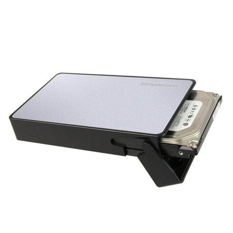 Se325 Tool Free 3.5" Sata Hdd To Usb 3.0 Hard Drive Enclosure Silver