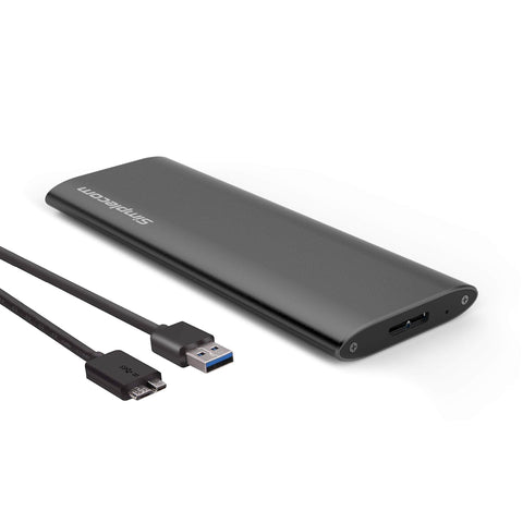 Se502 M.2 Ssd (B Key Sata) To Usb 3.0 External Enclosure