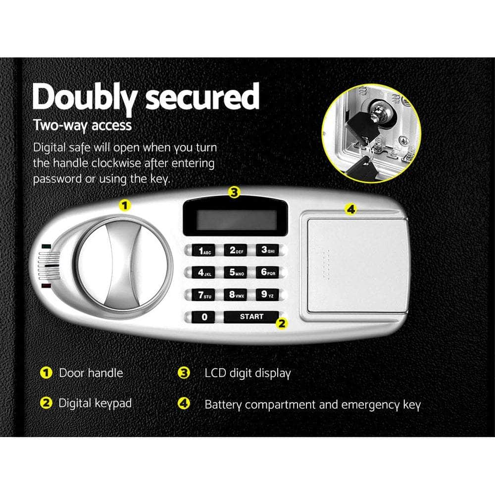 Security Safe Box Double Door