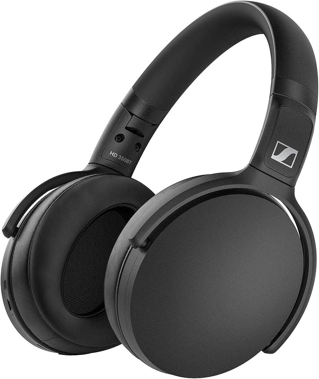 SENNHEISER HD 350BT WIRELESS OVER-EAR HEADPHONES BLACK/WHITE