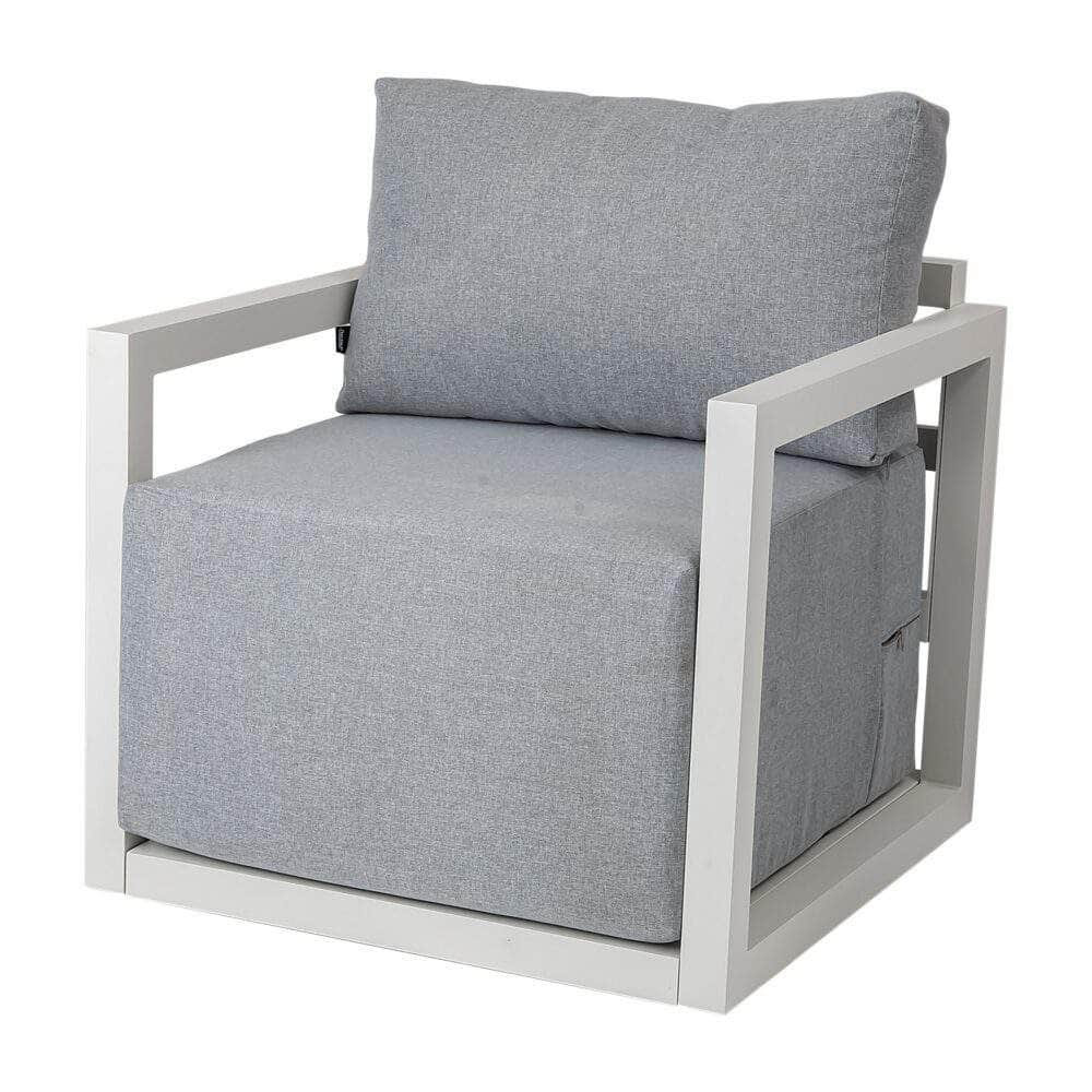 Serenity Outdoor Lounge Set â€“ White