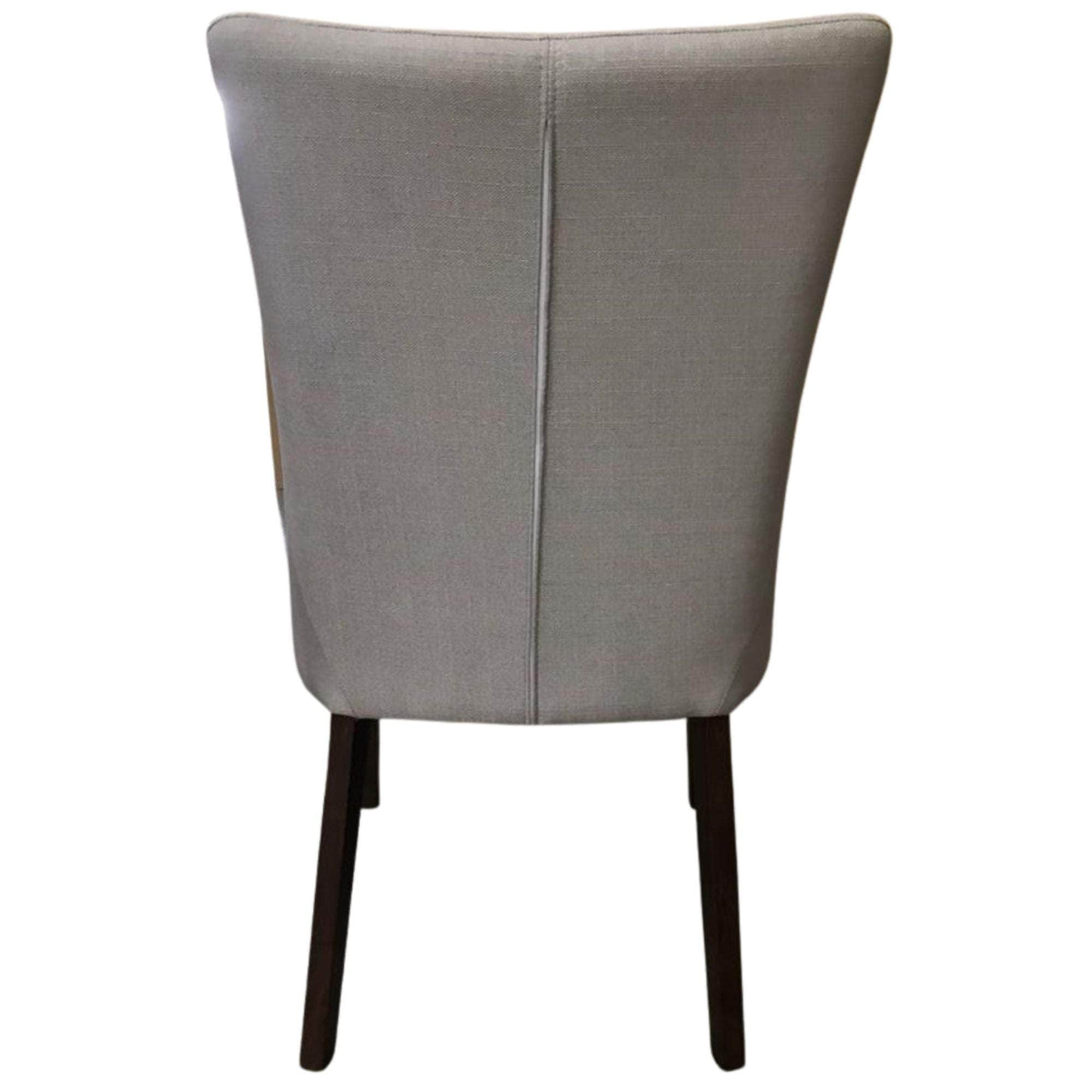 Set Of 2 Fabric Dining Chair French Provincial Solid Timber Wood