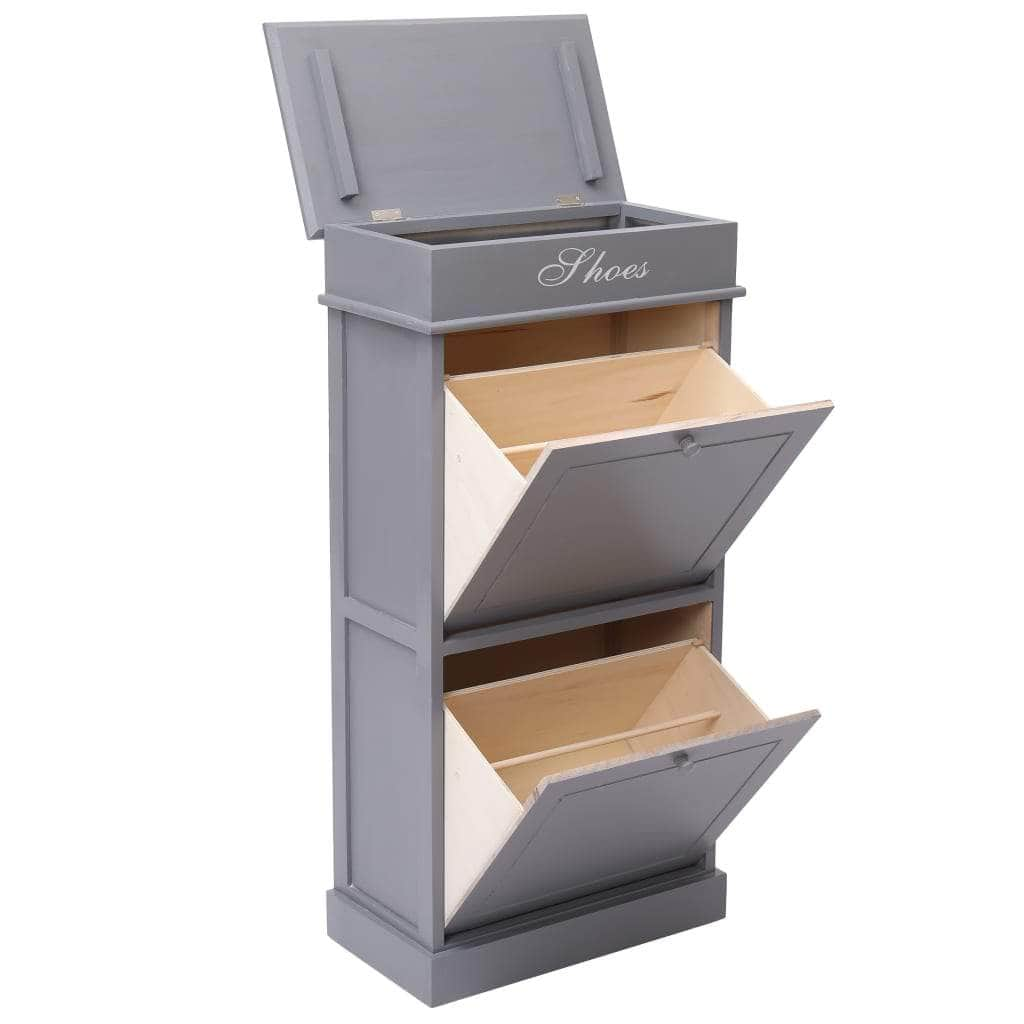 Shoe Cabinet Grey