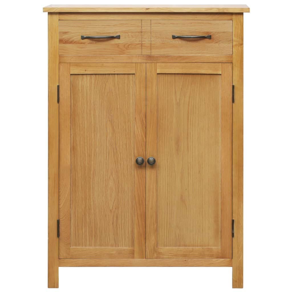 Shoe Cabinet Solid Oak Wood