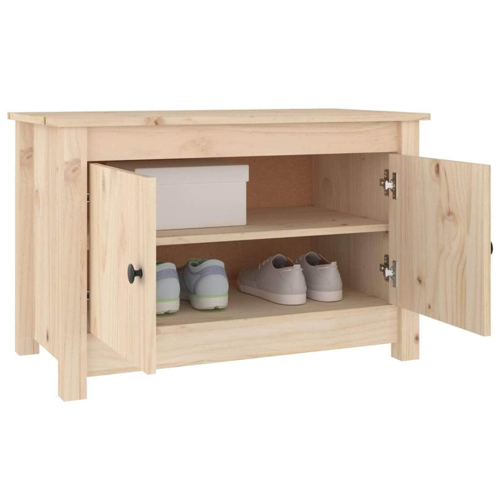 Shoe Cabinet Solid Wood Pine