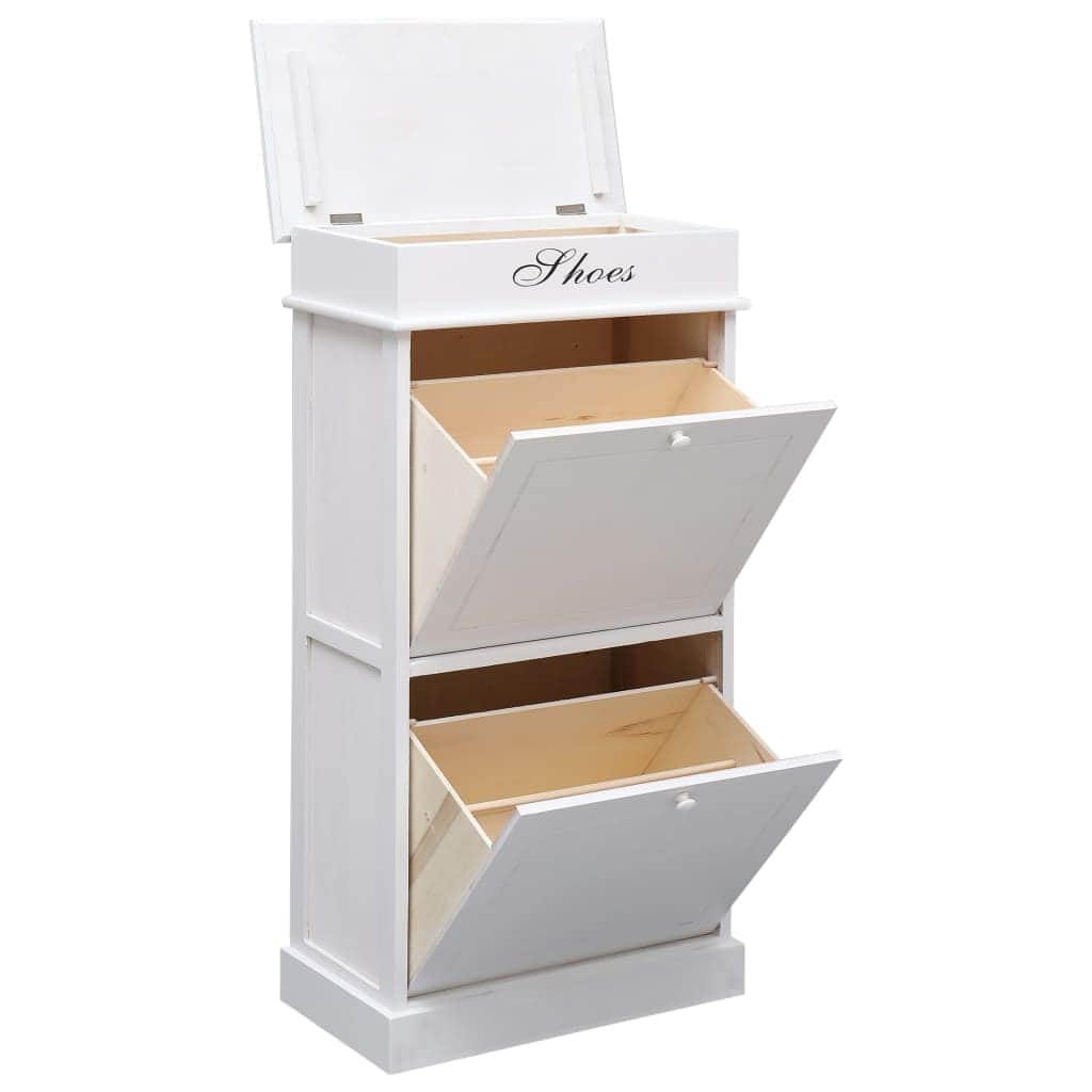 Shoe Cabinet White