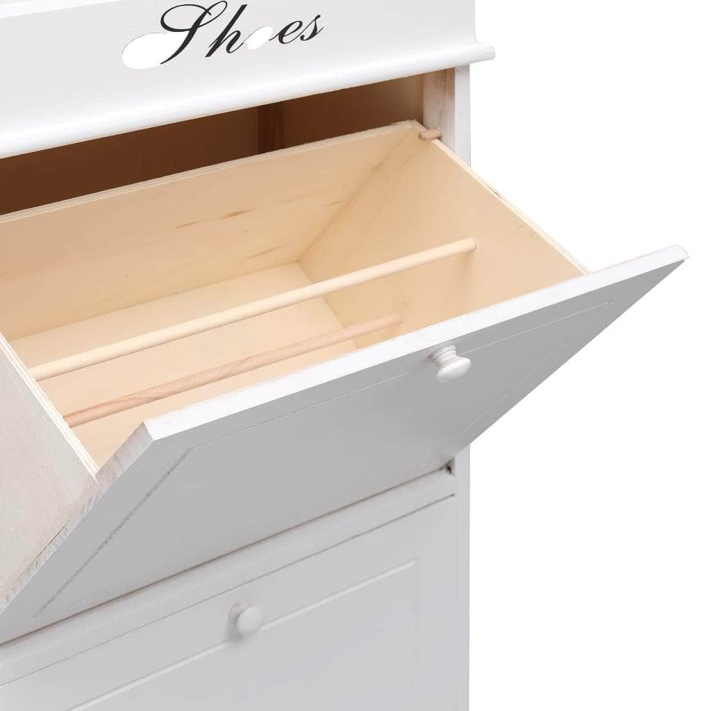 Shoe Cabinet White