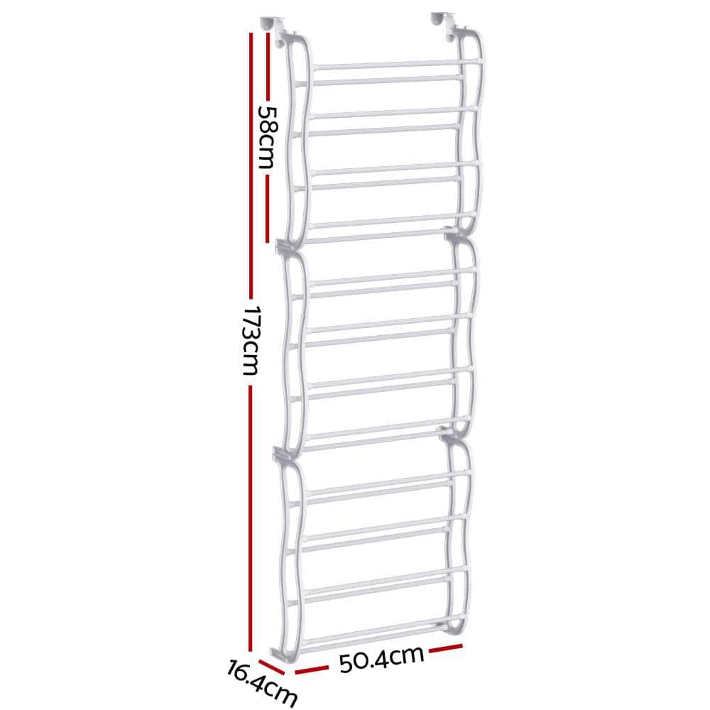 Shoe Rack Hanging Over Door Organiser 24 Pairs Eric