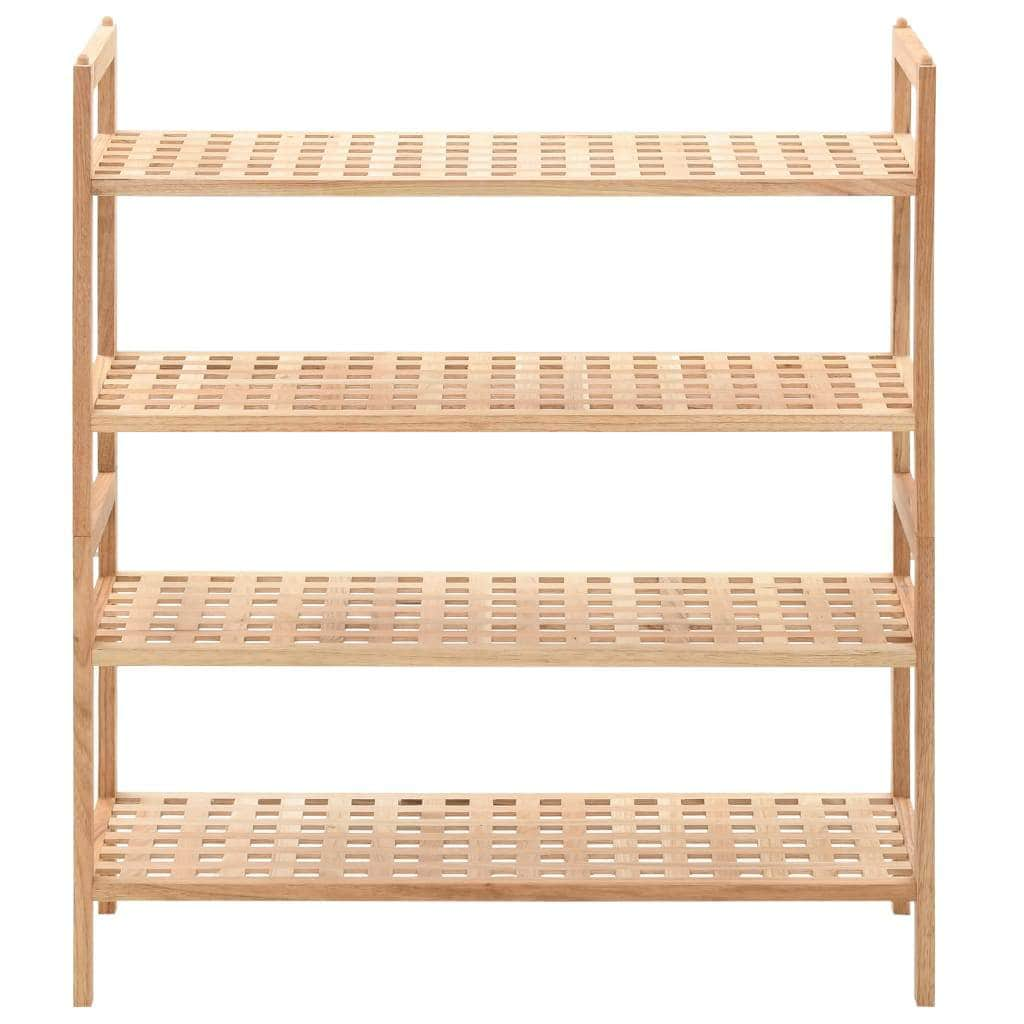 Shoe Rack Solid Walnut Wood