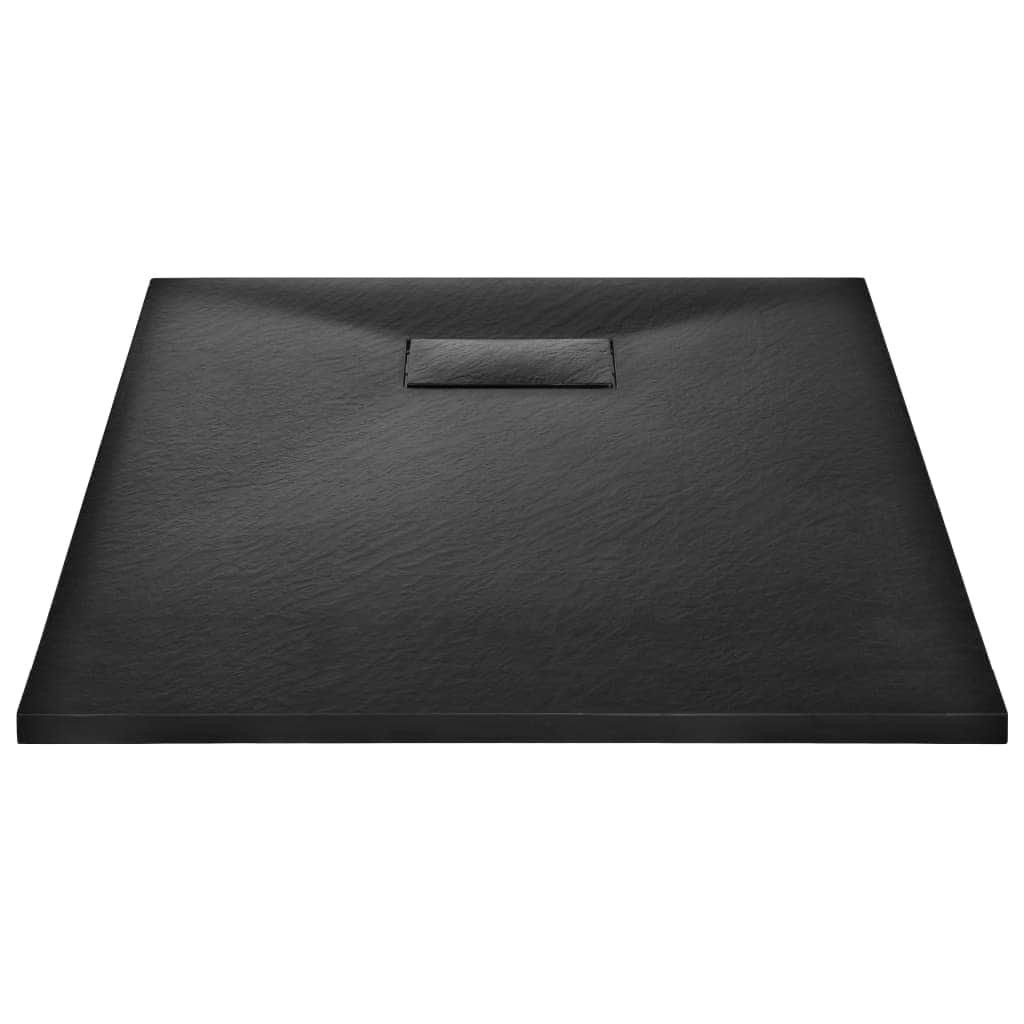 Shower Base Tray SMC Black  XXL