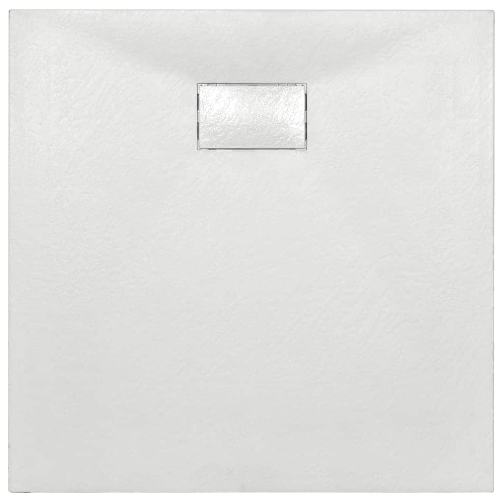 Shower Base Tray SMC White  XL