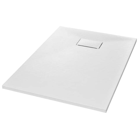 Shower Base Tray SMC White  XXL