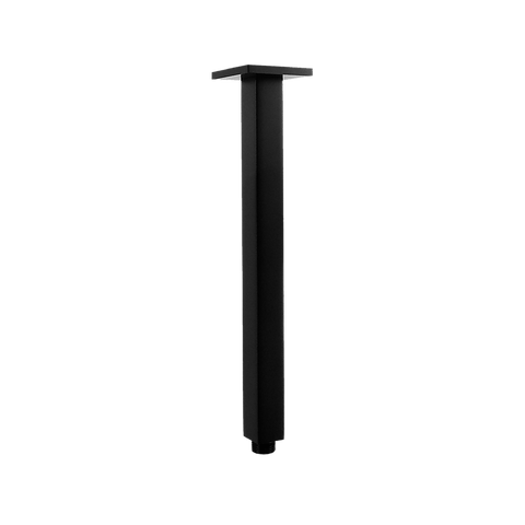 Shower Head Arm Wall Connector Electroplated Matte Black Finish