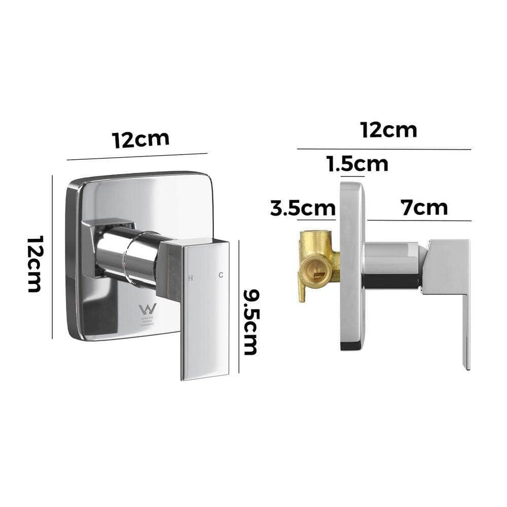 Shower Mixer Tap Bathroom Wall Tapware Brass Tapware