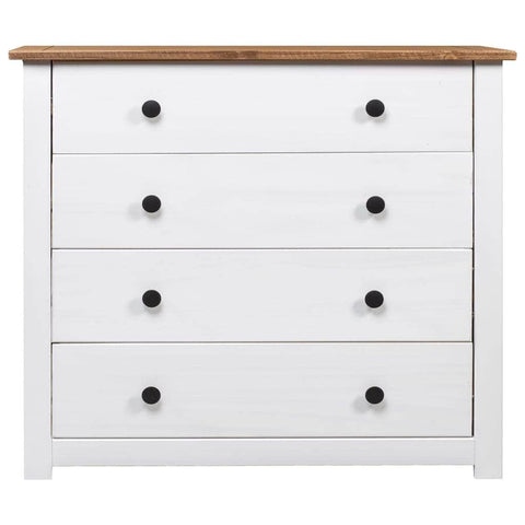 Side Cabinet White Pine Panama Range