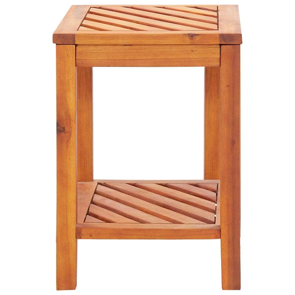 Side Table Solid Acacia Wood