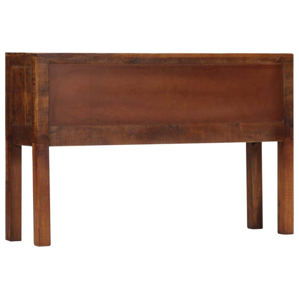 Sideboard 2 Drawers Storage Solid Mango Wood