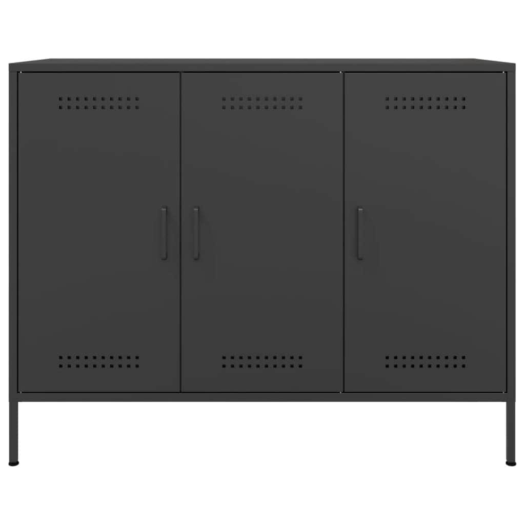 Sideboard Black Cold-rolled Steel