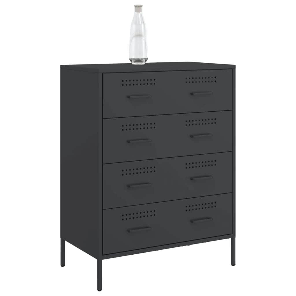 Sideboard Black Steel