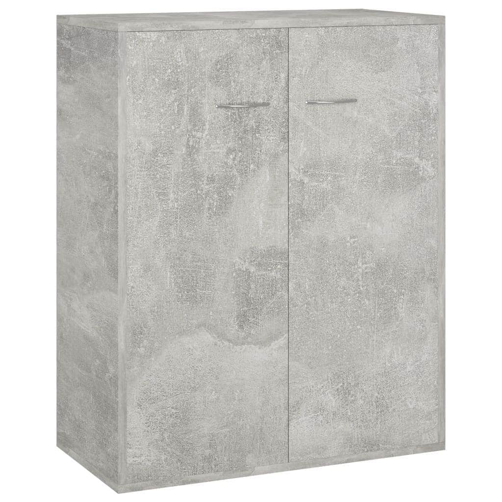 Sideboard Concrete  Grey  Chipboard