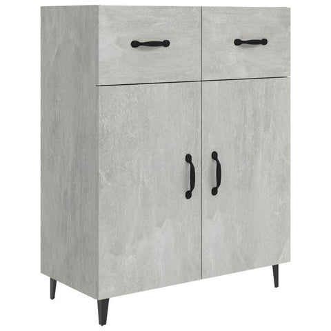 Sideboard Concrete Grey Engineered Wood