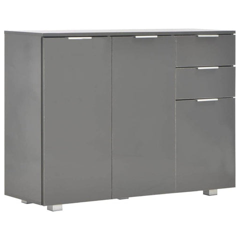 Sideboard High Gloss Grey