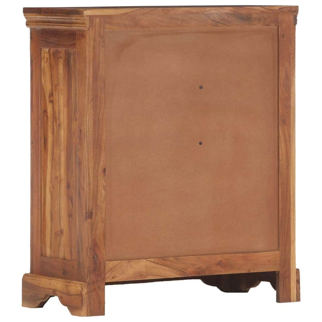 Sideboard Storage Solid Acacia Wood