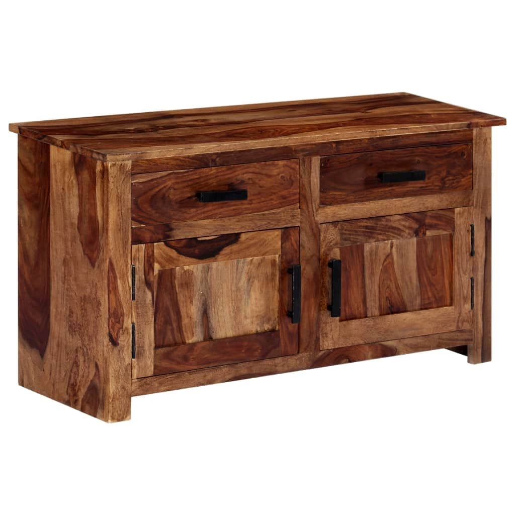 Sideboard Storage Solid Sheesham Wood