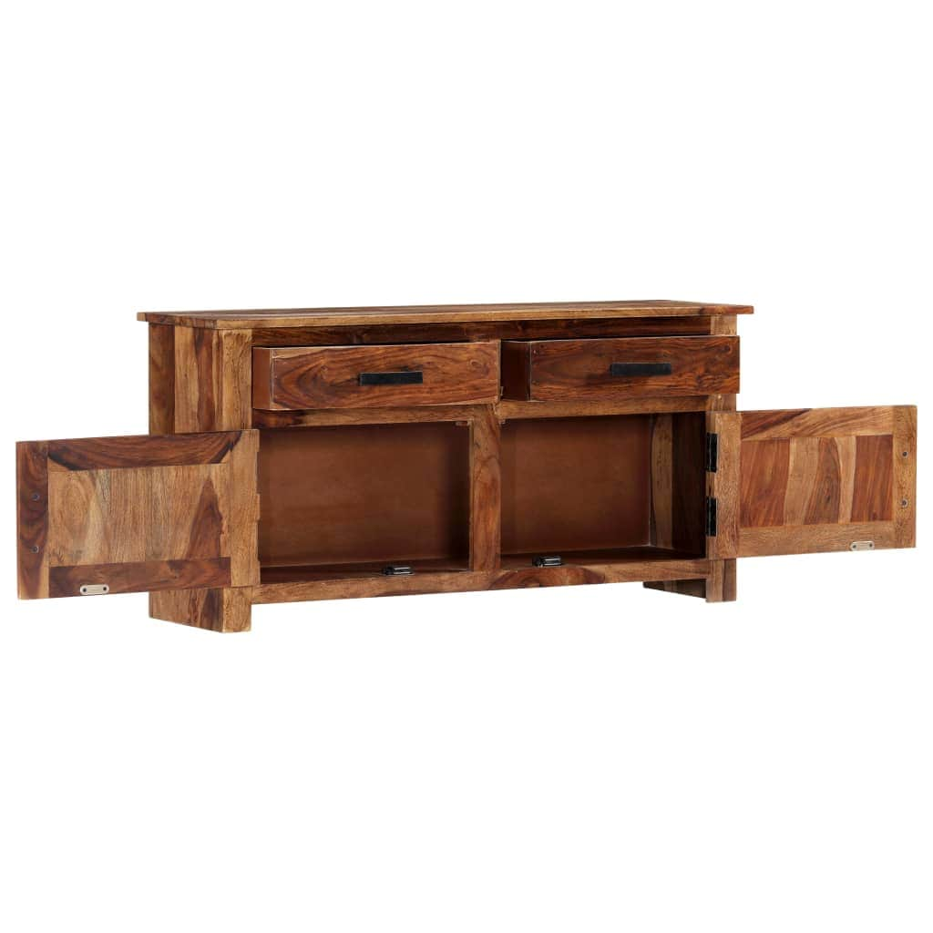 Sideboard Storage Solid Sheesham Wood