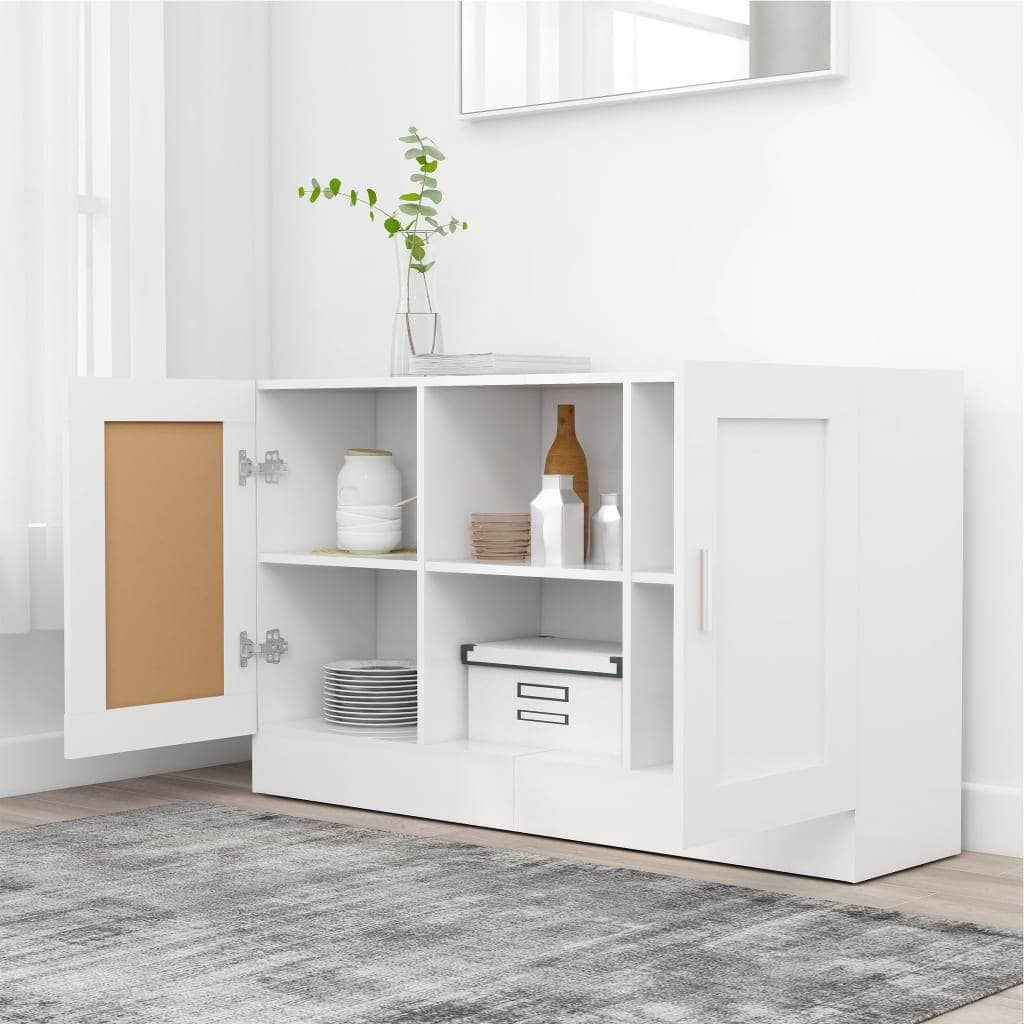 Sideboard White Engineered Wood