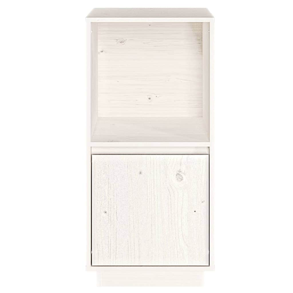 Sideboard White Solid Wood Pine