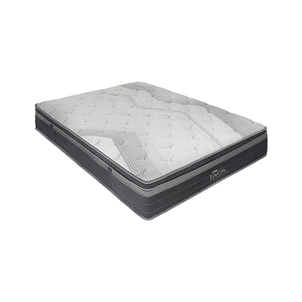 Simple Deal Mattress Breathable Spring Euro Top Natural Latex Foam 36cm 7 zone D/Q/K