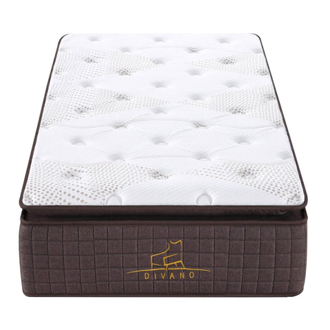 Simple Deals 7 Zones Pocket Spring Premium Medium Feel 34Cm Mattress