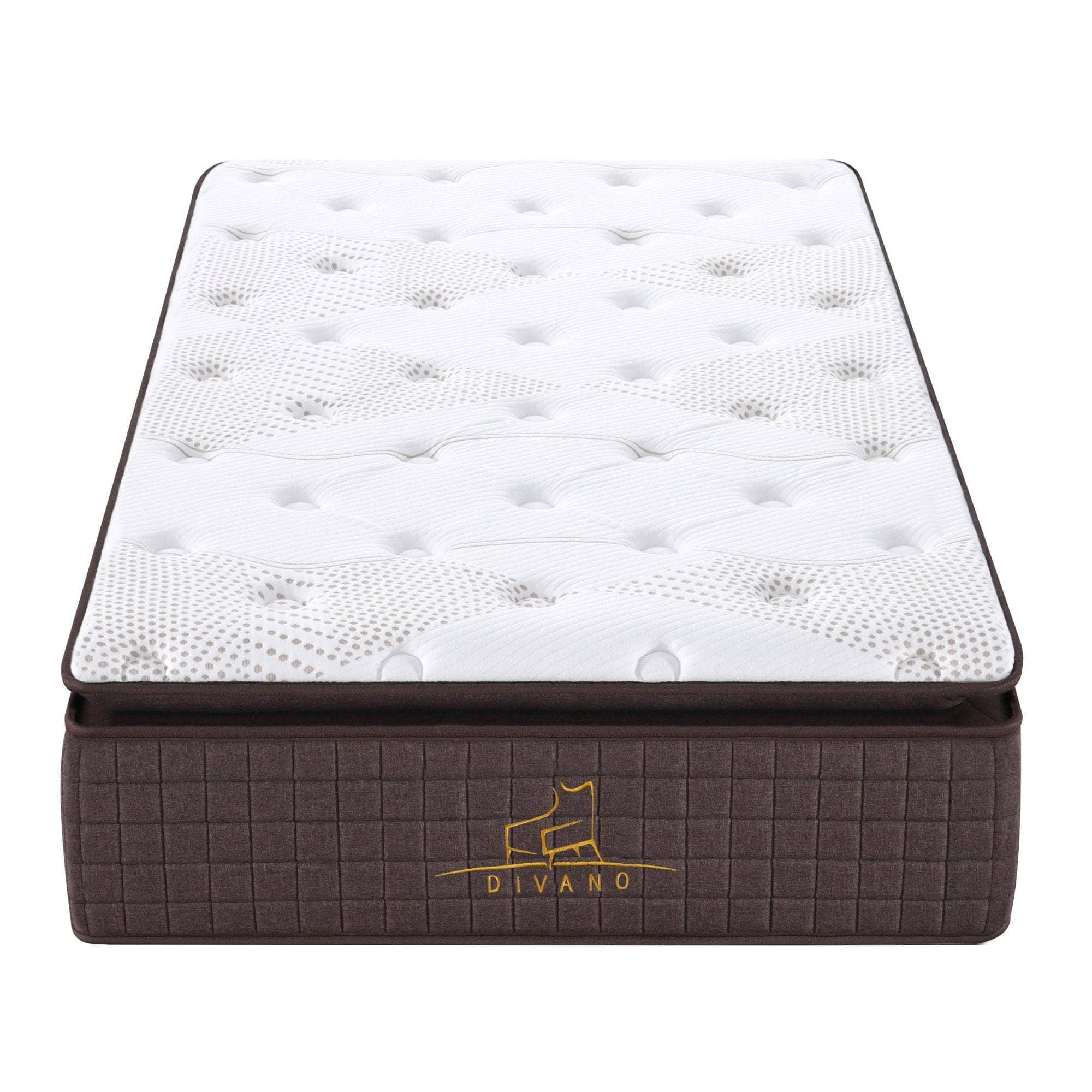 Simple Deals 7 Zones Pocket Spring Premium Medium Feel 34Cm Mattress