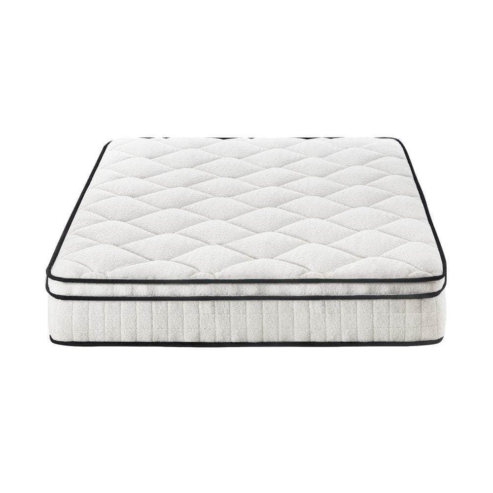 Simple Deals Boucle Mattress Memory Foam Pocket Spring Euro Top