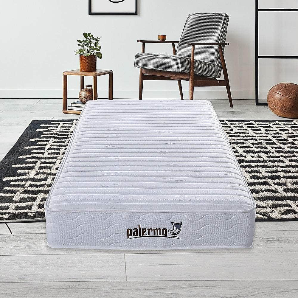 Simple Deals Contour 20cm Encased Coil King Single Mattress CertiPUR-US Certified Foam