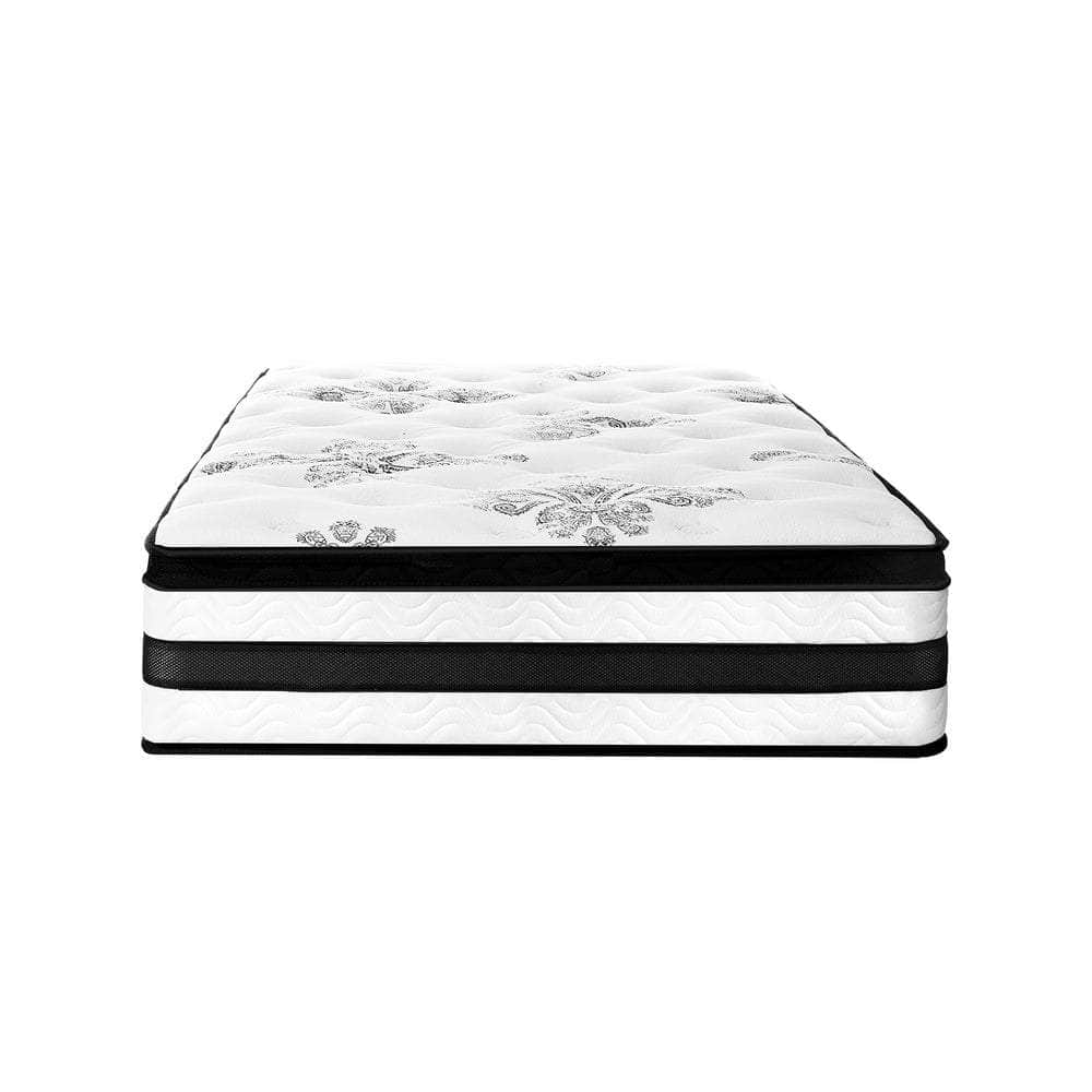 Simple Deals King Single Mattress Cool Gel Bed Medium Firm Mattress with Pocket Spring 34cm Thickness