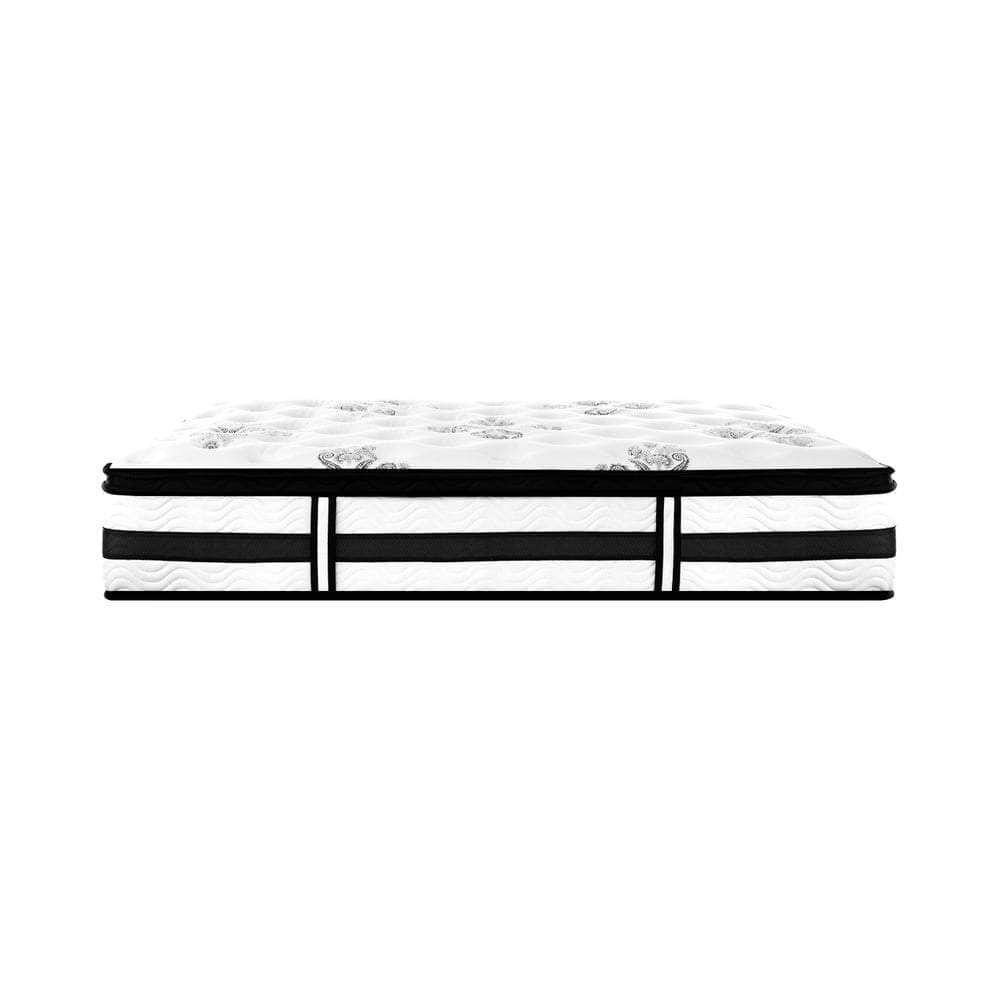 Simple Deals King Single Mattress Cool Gel Bed Medium Firm Mattress with Pocket Spring 34cm Thickness