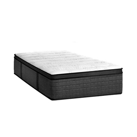 Simple Deals Latex Foam Mattress Bed 9 Zone Pocket Spring 34cm Thickness