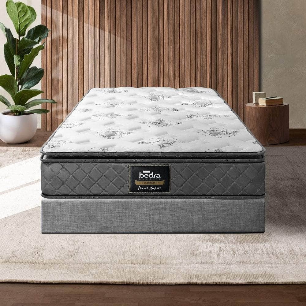 Simple Deals Mattress Breathable Luxury Bonnell Spring Foam Medium 21cm Q/Ks