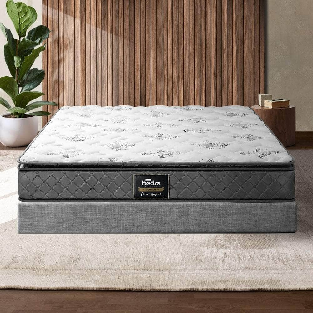 Simple Deals Mattress Breathable Luxury Bonnell Spring Foam Medium 21cm Q/Ks