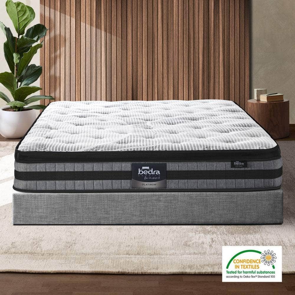 Simple Deals Mattress Cool Gel Foam Bonnell Spring Pillow Top 22cm