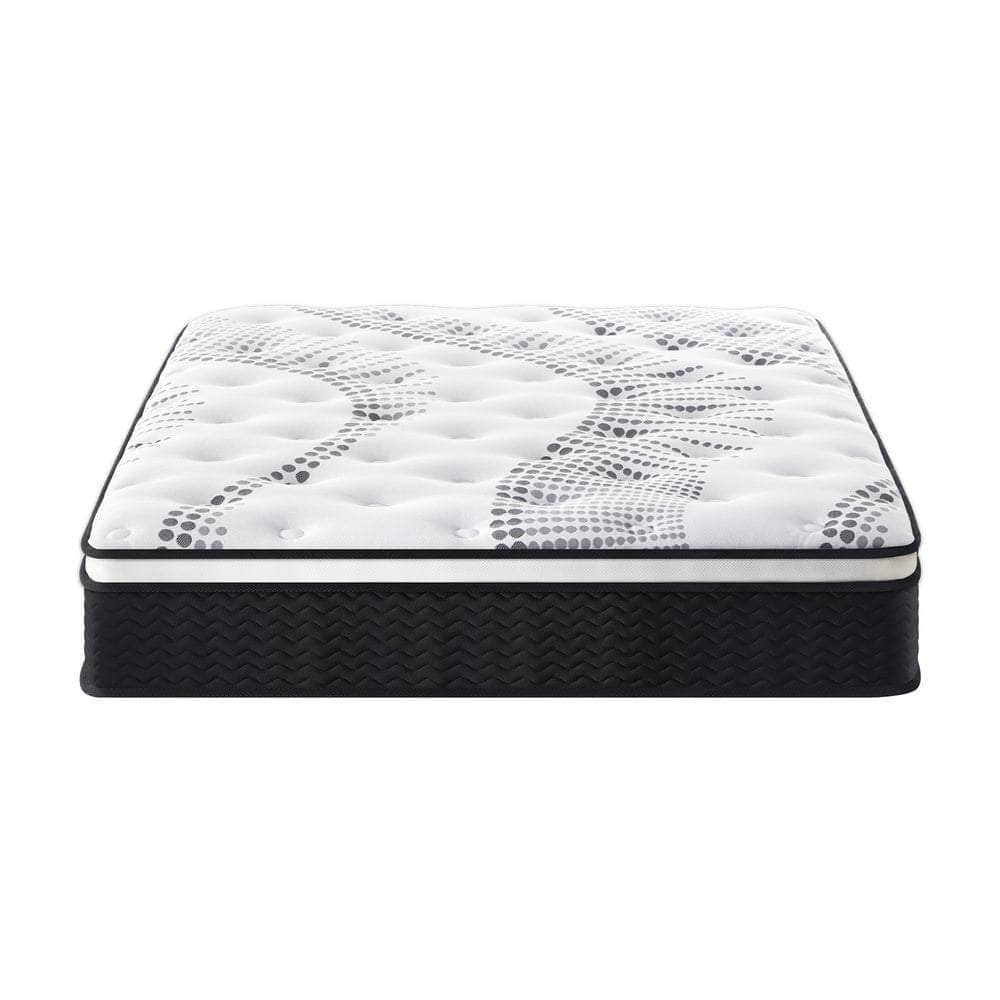 Simple Deals Mattress Cool Gel Foam Euro Top Pocket Spring 22cm