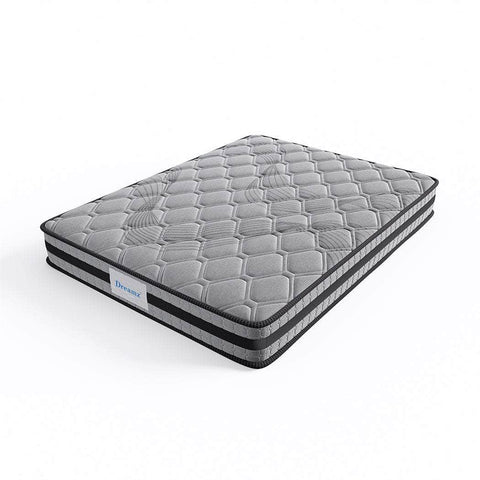 Simple Deals Mattress Spring Foam Medium Firm All Size 22CM Dark Grey  Q/D/KS