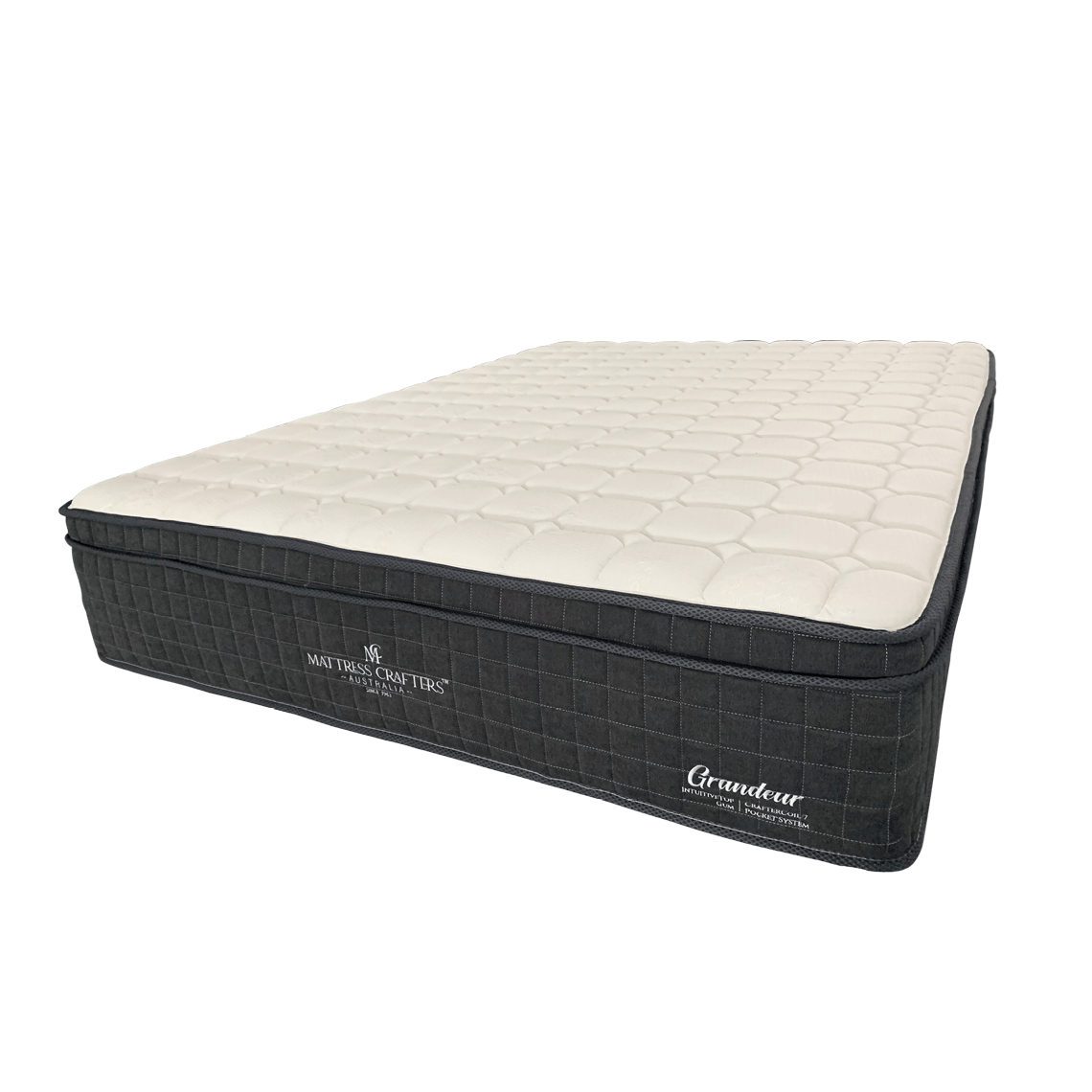 Simple Deals Natural Latex Foam 7 Zone Pocket Spring Mattress-S/D/Q/K/KS