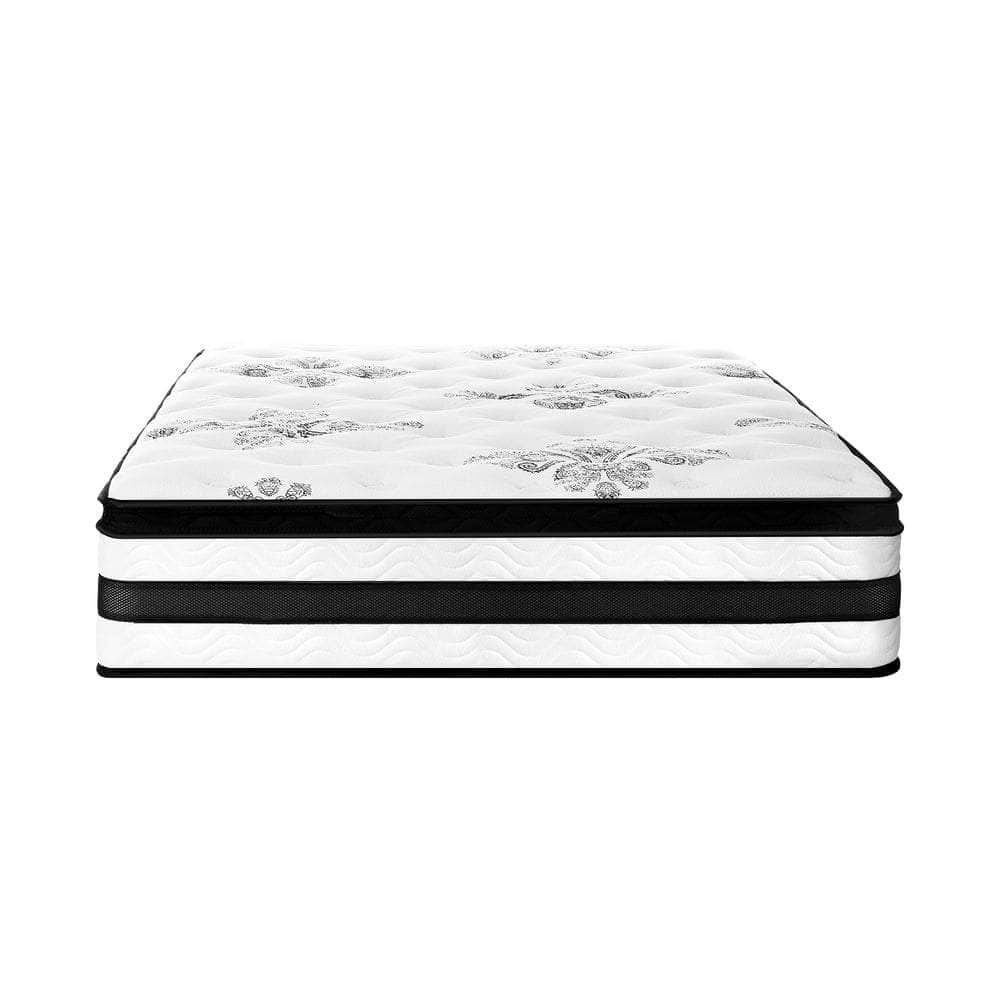 Simple Deals Presents Mattress Cool Gel Bed Medium Firm Mattress Pocket Spring 34cm Thickness