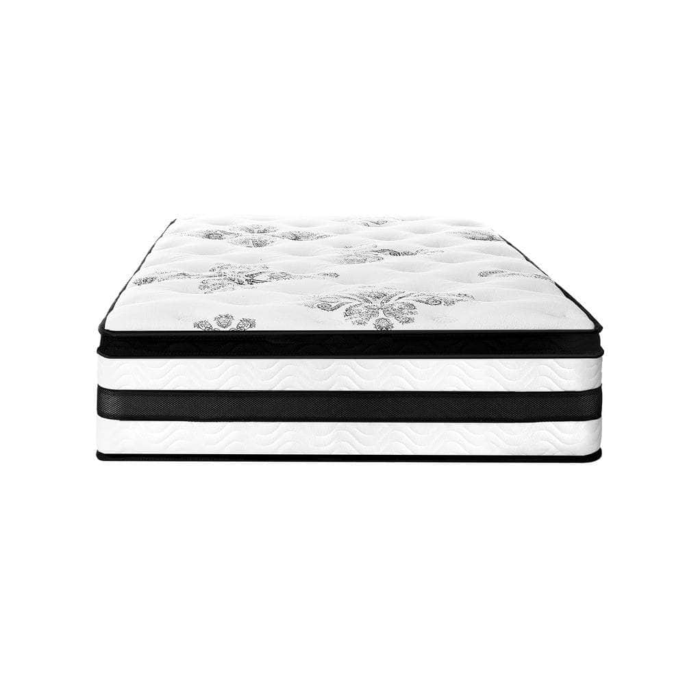 Simple Deals Presents Mattress Cool Gel Bed Medium Firm Mattress Pocket Spring 34cm Thickness